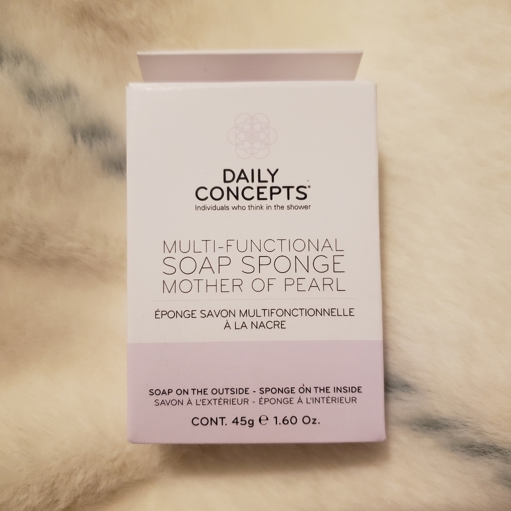 Daily Concepts Multi-functional Soap Sponge Mother of Pearl -Mild